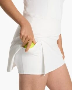 Topspin Dress | White -TrendSphere VW605WHT SP24 W ECOMM dresses DETAIL 5