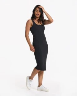 Halo Essential Dress | Black Heather