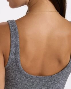 Halo Essential Dress | Heather Grey 9 Halo Essential Dress | Heather Grey -TrendSphere VW606HTG 02995