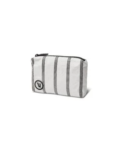 ALOHA-Mini Pouch | Black Charter Stripe