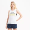 Hello Sunshine Tank | White/Yellow -TrendSphere VW905WHT 0915