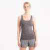 Yoga, Surf, Tacos Tank | Charcoal -TrendSphere VW914 1