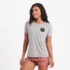 Sand Dollar Tee | Heather Grey 2 Sand Dollar Tee | Heather Grey -TrendSphere VW934HTG new1