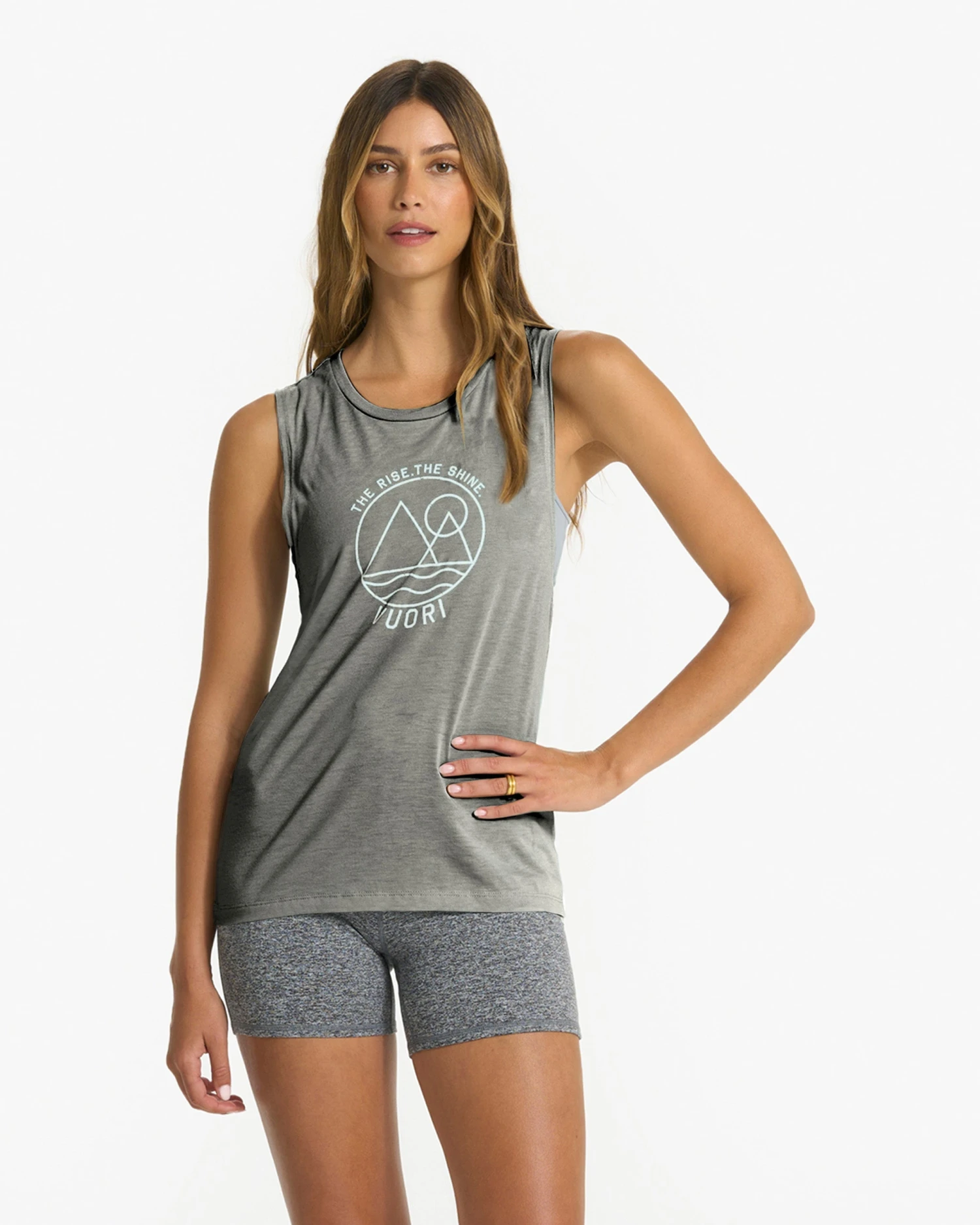 The Rise The Shine Tank | Dusty Pine 3 The Rise The Shine Tank | Dusty Pine