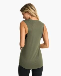 The Rise The Shine Tank | Oregano 11 The Rise The Shine Tank | Oregano -TrendSphere VW952ORE FA23 W ECOMM printables BACK TOPS 7