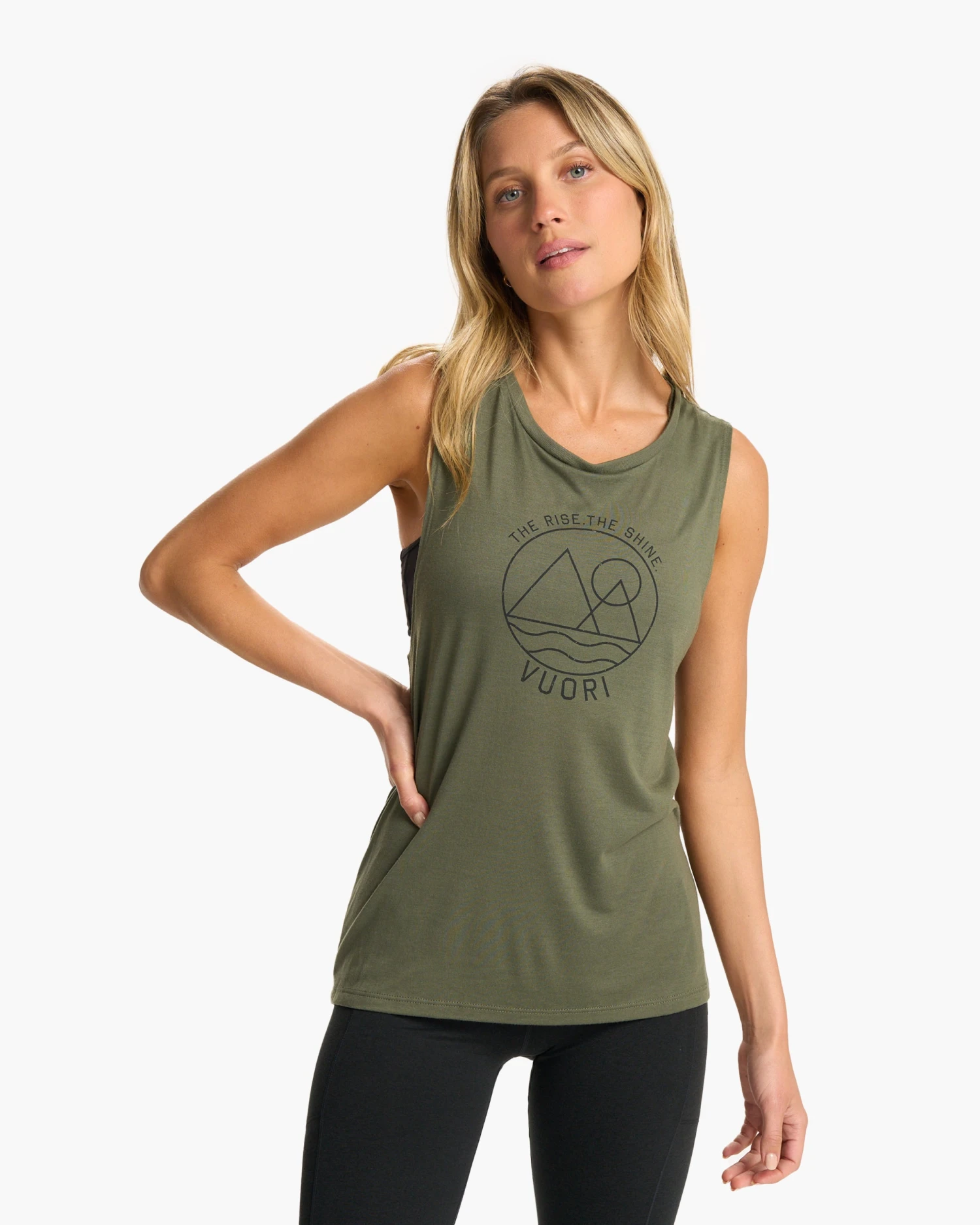 The Rise The Shine Tank | Oregano 4 The Rise The Shine Tank | Oregano - Image 2
