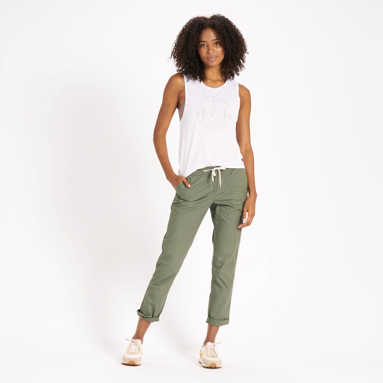 Trees To Seas Tank | White 4 Trees To Seas Tank | White - Image 2