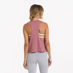 Stay Wild Tank | Mauve Heather -TrendSphere VW967HMV 02384