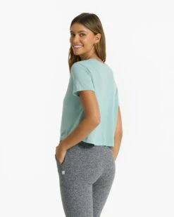 Good Morning Tee | Dusty Blue -TrendSphere VW985DBL 1162 1