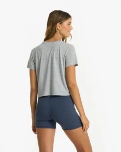 Good Morning Tee | Heather Grey 9 Good Morning Tee | Heather Grey -TrendSphere VW985HTG 1181 1