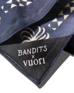We Rise Bandana | Midnight -TrendSphere Vuori BanditsBandana Navy Detail